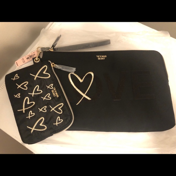 Victoria's Secret Handbags - Sold out! Victoria’s Secret 2 Piece Cosmetic Bags